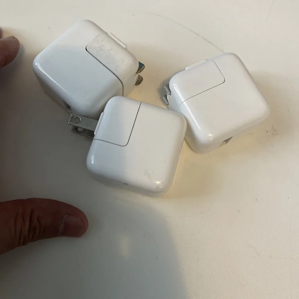 Lot Of 3 Apple Power Brick 12W A1357 USB Charger